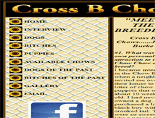 Tablet Screenshot of crossbchows.com
